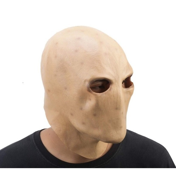 NWT Slender Man Halloween Cosplay Latex Mask Spirit Halloween - Picture 2 of 5